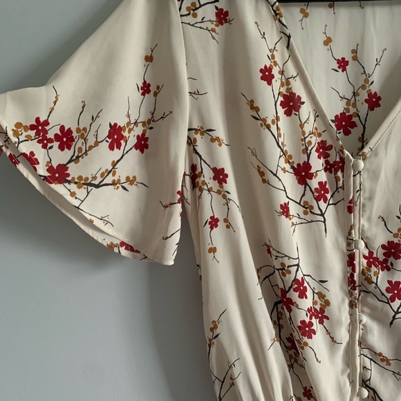 Printed Blouse SzSmall - Picture 6 of 6